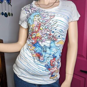 Mighty-fine Women's multi T-shirt